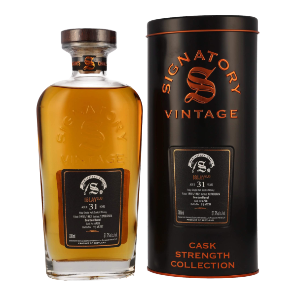 Unnamed Islay 31 Jahre 1992 2024 Symingtons Choice Bourbon Barrel #6778 Signatory 51,7% 0,7l