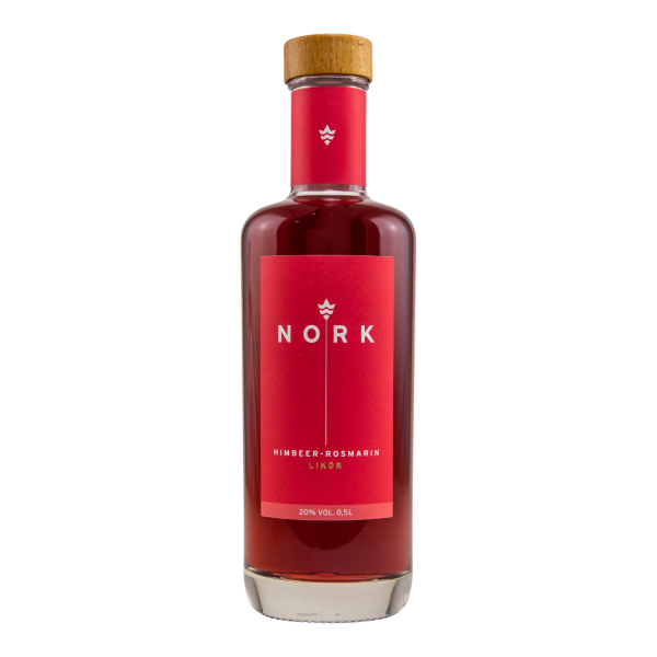 Nork Himbeer-Rosmarin Likör 20% 0,5l