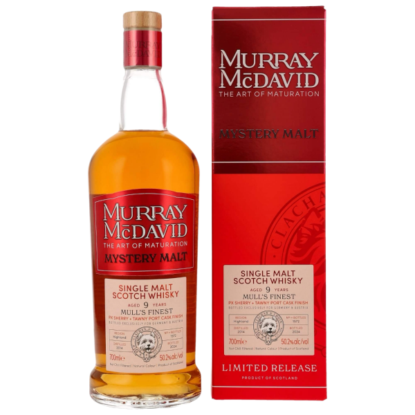 Mulls Finest 9 Jahre 2014 2024 PX Sherry / Tawny Port Germany & Austria Exclusive Murray McDavid 50,2% 0,7l