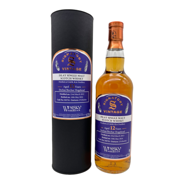 Caol Ila 12 Jahre 2012 2024 Dechar/Rechar Hogshead #308784 Signatory Whiskyhort 60,7% 0,7l