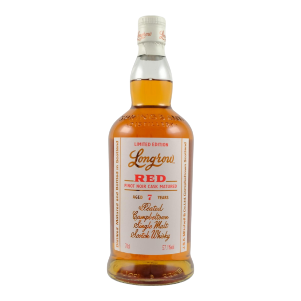 Longrow Red 7 Jahre Pinot Noir Cask Matured Limited Edition 2024 57,1% 0,7l