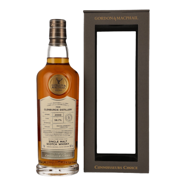 Glenburgie 23 Jahre 2000 2024 First Fill Sherry Butt #3644 Gordon & Macphail 58,7% 0,7l