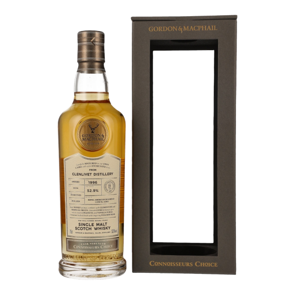 Glenlivet  27 Jahre 1996 2024 Refill American Oak Hogshead #62862 Gordon & Macphail 52,9% 0,7l