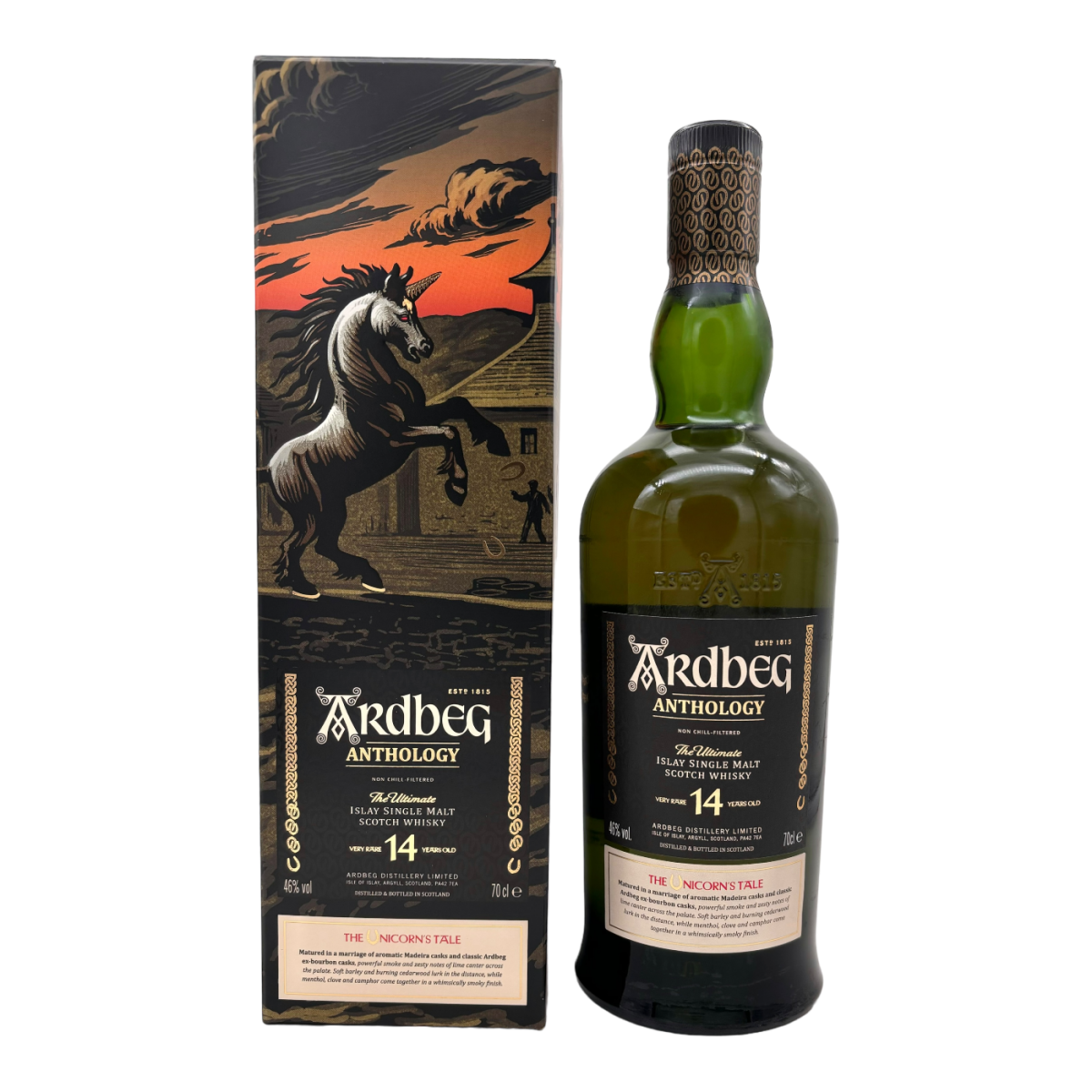 Ardbeg 14 Jahre Anthology The Unicorn S Tale Limited Edition 46 0 144 90