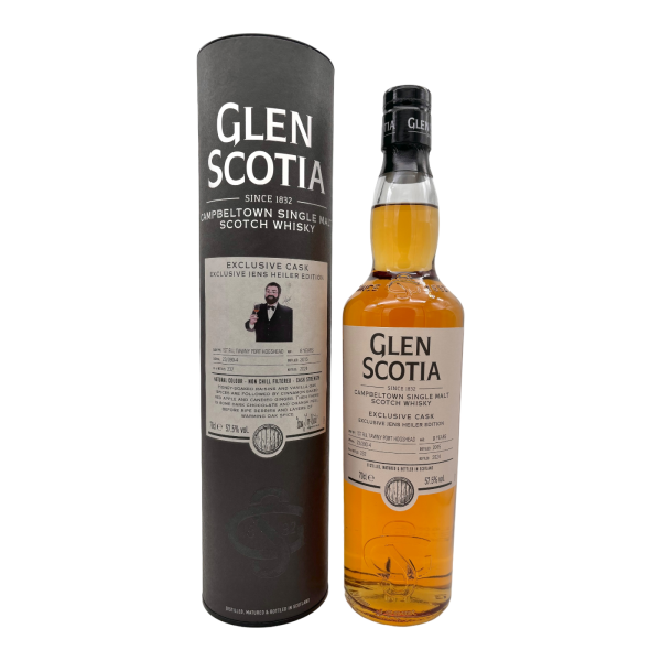 Glen Scotia 8 Jahre 2015 2024 1st Fill Tawny Port Hogshead #23/390-4 J. Heiler Edition 57,5% 0,7l