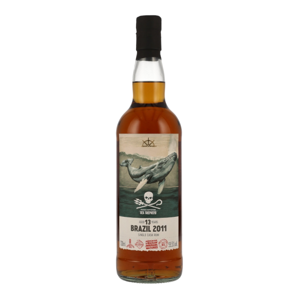 Flensburg Rum Company 13 Jahre 2011 2024 Brazil Rum Sea Shepherd 55,5% 0,7l