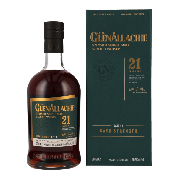 GlenAllachie 21 Jahre Batch 5 49,2% 0,7l