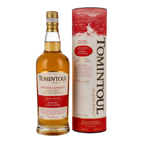 Tomintoul Madeira Cask Finish 40% 0,7l