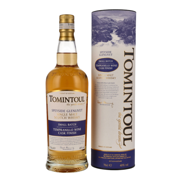 Tomintoul Tempranillo Cask Finish 40% 0,7l