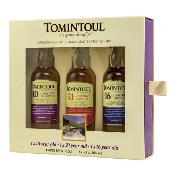 MINI - Tomintoul Collection 40% 3x0,05l