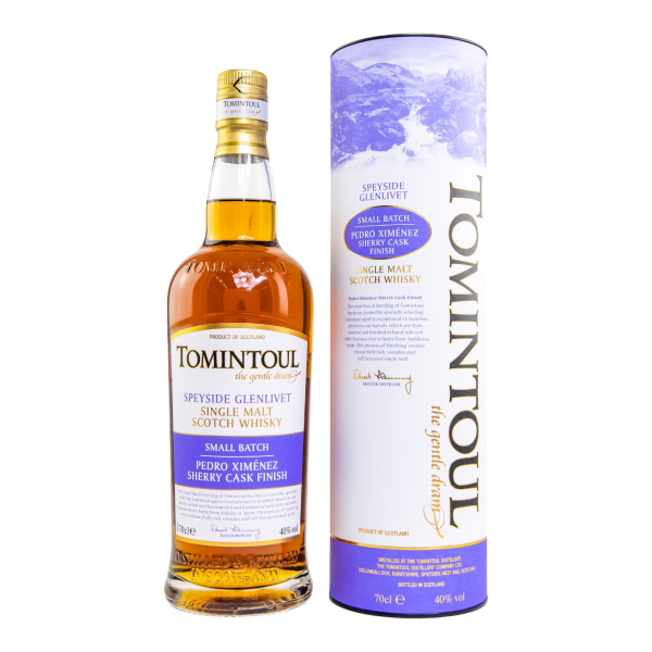 Tomintoul PX Sherry Cask Finish 40% 0,7l