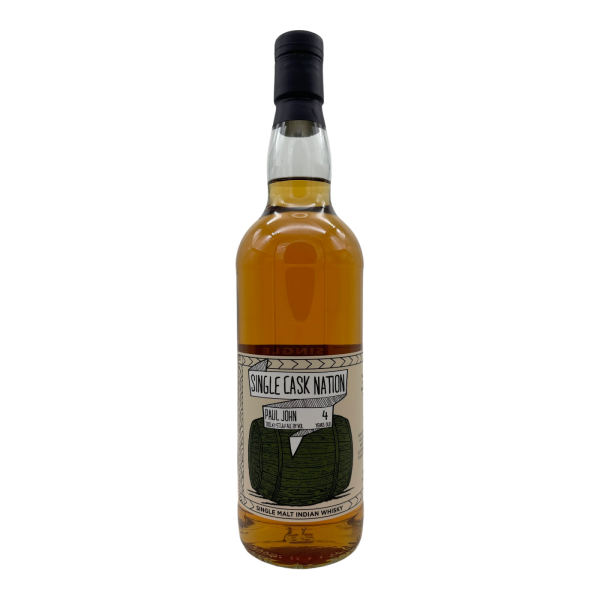 Paul John 4 Jahre 2016 2021 1st Fill Bourbon Barrel #7498 Single Cask Nation 57,6% 0,7l