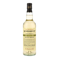 As We Get It Islay Single Malt Cask Strength 60,4% 0,7l