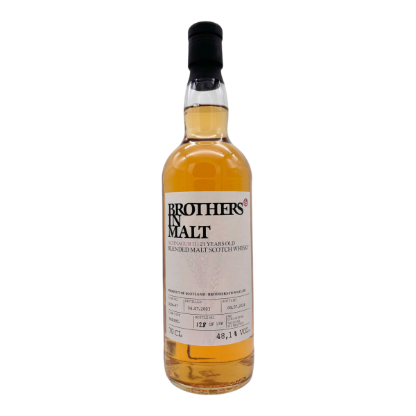 Ochnagur II 21 Jahre 2003 2024 Ex Bourbon Barrel #97 Blended Malt Brothers in Malt 48,1% 0,7l
