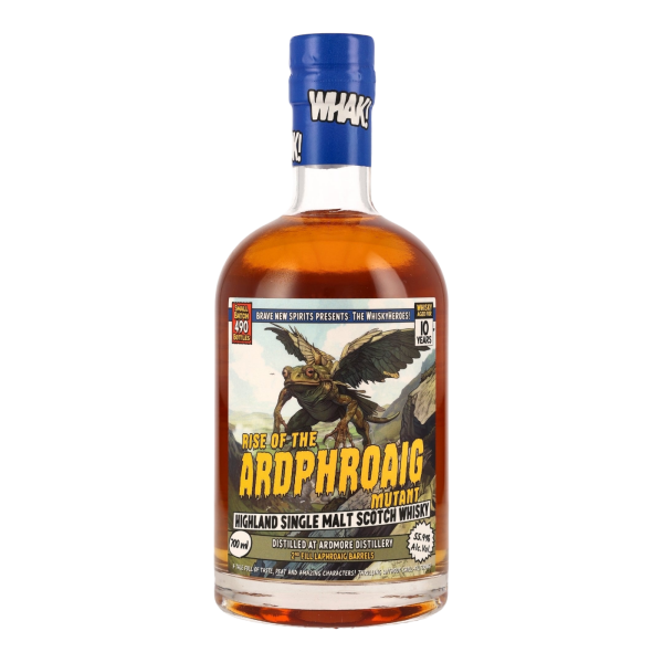 Ardmore 10 Jahre Whisky Heroes - Rise of the Ardphroaig Mutant Brave New Spirits 55,9% 0,7l