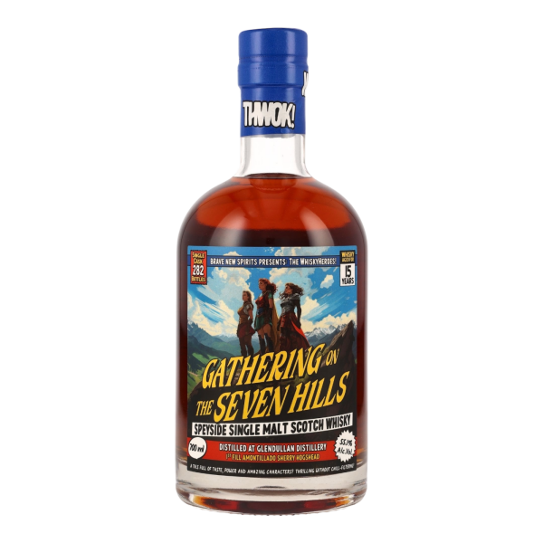 Glendullan 15 Jahre Whisky Heroes - Gathering on the Seven Hills Brave New Spirits 55,1% 0,7l