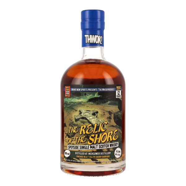 Inchgower 12 Jahre Whisky Heroes - The Relic of the Shore Brave New Spirits 51,2% 0,7l