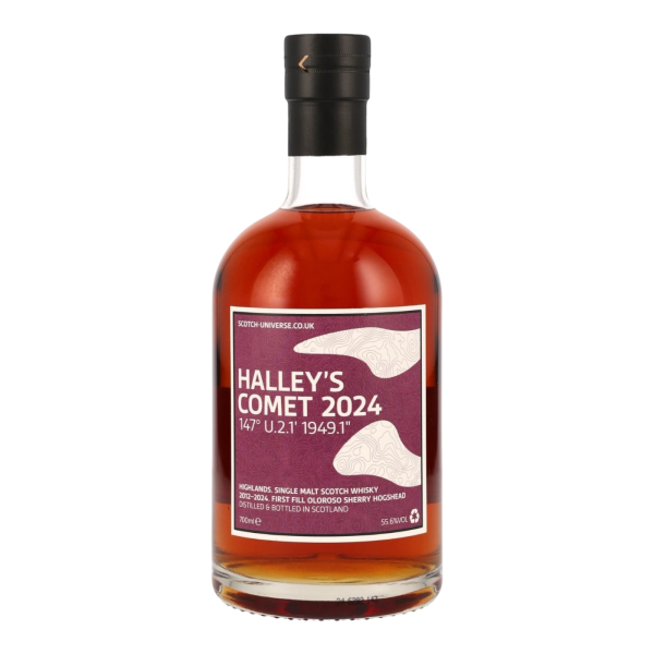 Halleys Comet 2012 2024 First Fill Oloroso Hogshead Scotch Universe 55,6% 0,7l