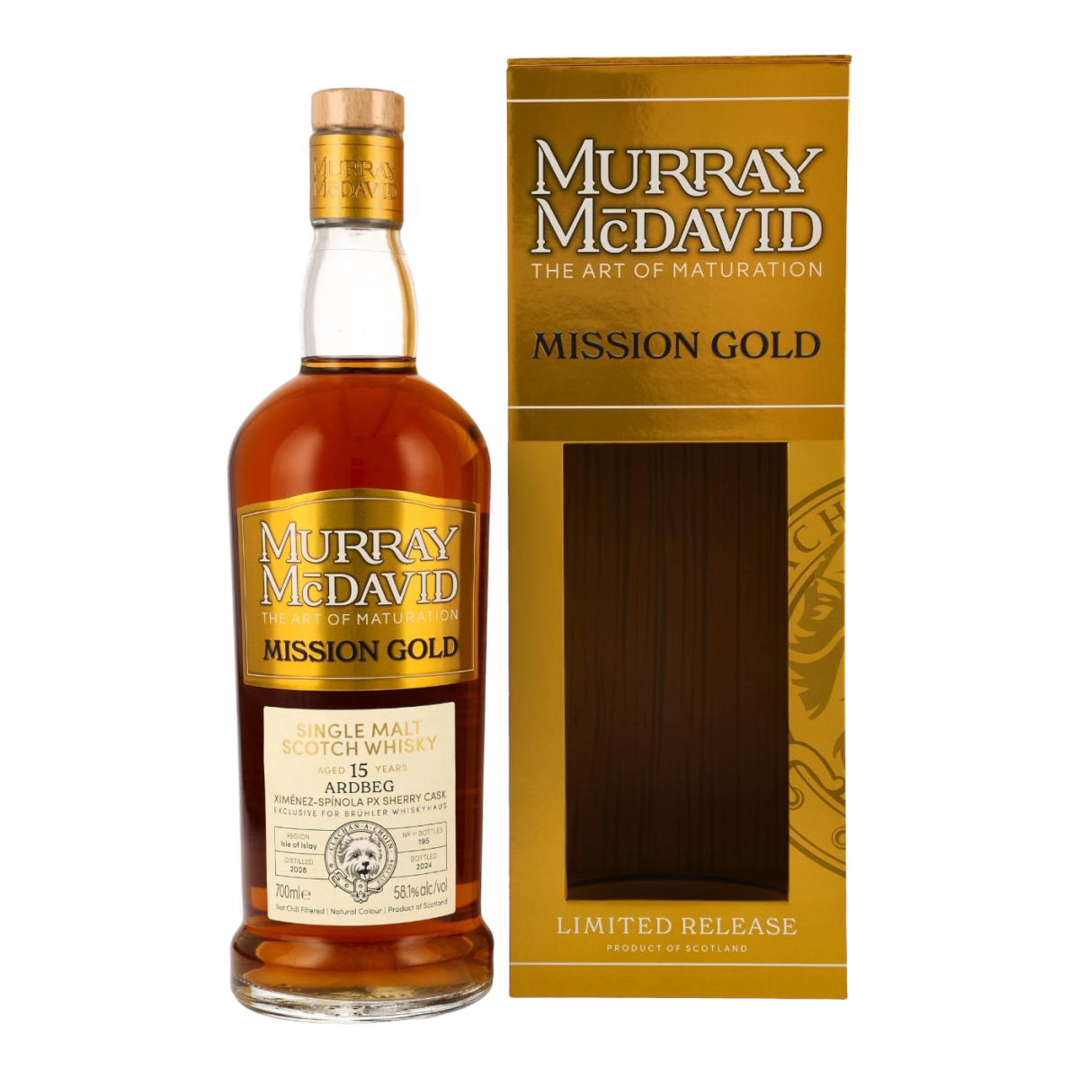 Murray McDavid Mission Gold アードベッグ15年 Murray McDavid