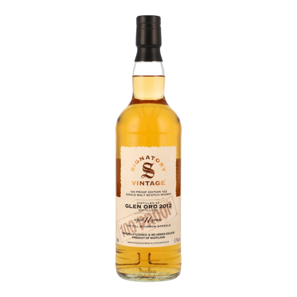 Glen Ord 11 Jahre 2012 2024 100 Proof Edition #22 Signatory 57,1% 0,7l