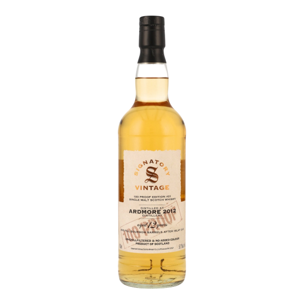 Ardmore 12 Jahre 2012 2024 100 Proof Edition #21 Signatory 57,1% 0,7l