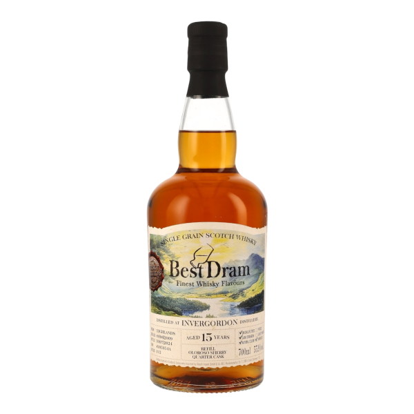 Invergordon 15 Jahre 2009 2024 Refill Oloroso Quarter Cask #305954A Best Dram 55,9% 0,7l