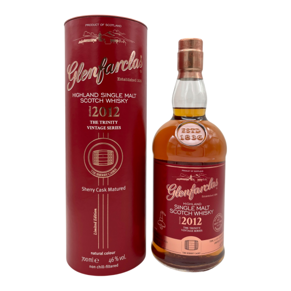 Glenfarclas Vintage 2012 2024 The Trinity Vintage Series - The Sherry Casks Limited Edition No.1 46% 0,7l