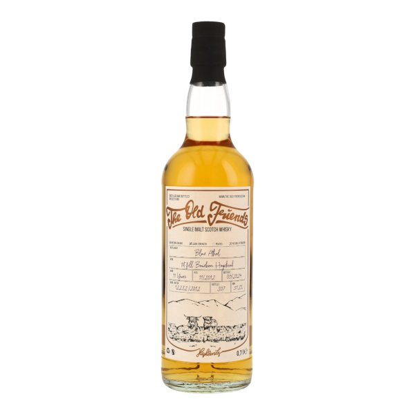 Blair Athol 11 Jahre 2012 2024 1st Fill Bourbon Hogshead #12232/2012 The Old Friends 51,2% 0,7l