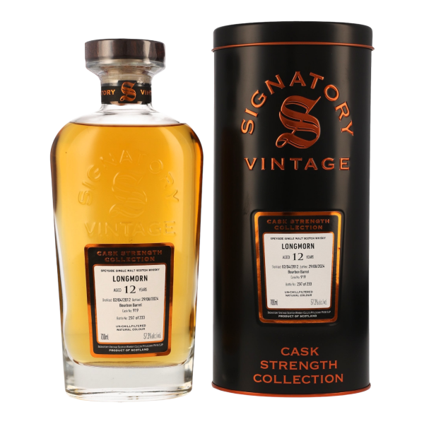 Longmorn 12 Jahre 2012 2024 Bourbon Barrel #919 Signatory 57,3% 0,7l