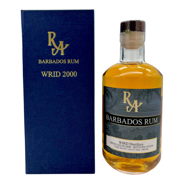 Rum Artesanal Barbados 24 Jahre 2000 2024 Single Cask Rum #207 Wird Distillery 46,9% 0,5l