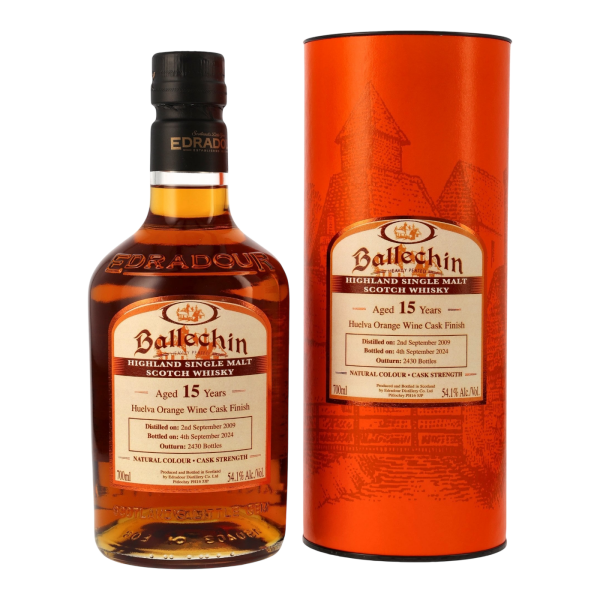 Ballechin 15 Jahre 2009 2024 Orange Wine Cask 54,1% 0,7l