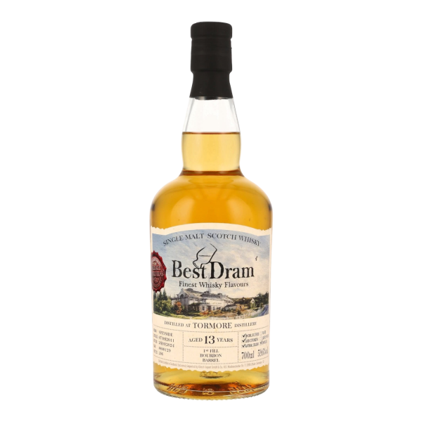 Tormore 13 Jahre 2011 2024 Frist Fill Bourbon Barrel #800129 Best Dram 59,6% 0,7l