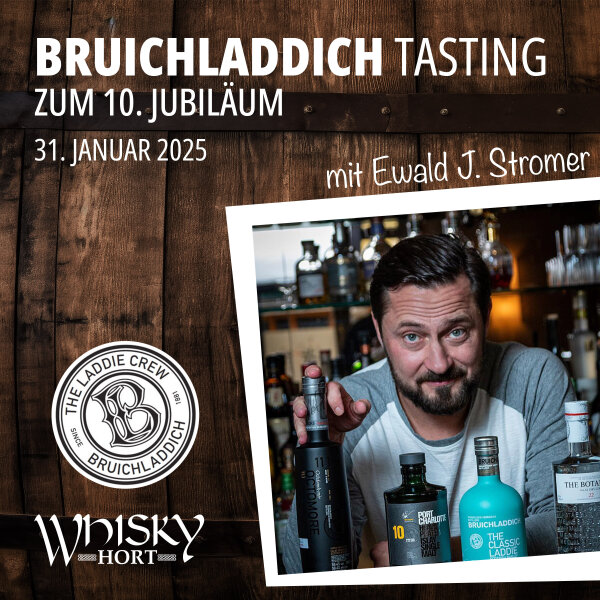 20250131 Tasting 31.01.2025 / 19:00 Uhr - Jubiläums-Tasting Bruichladdich mit Ewald Stromer