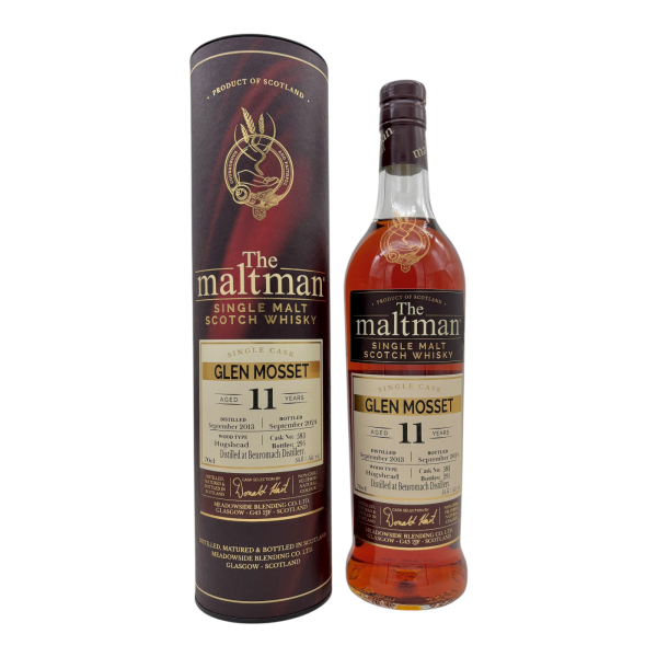 Glen Mosset 11 Jahre 2013 2024 Hogshead #583 Maltman 54,6% 0,7l