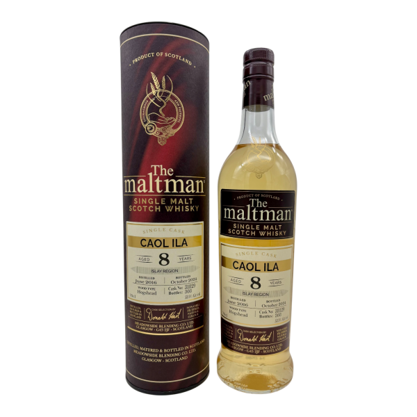 Caol Ila 8 Jahre 2016 2024 Hogshead #311129 The Maltman 53,9% 0,7l