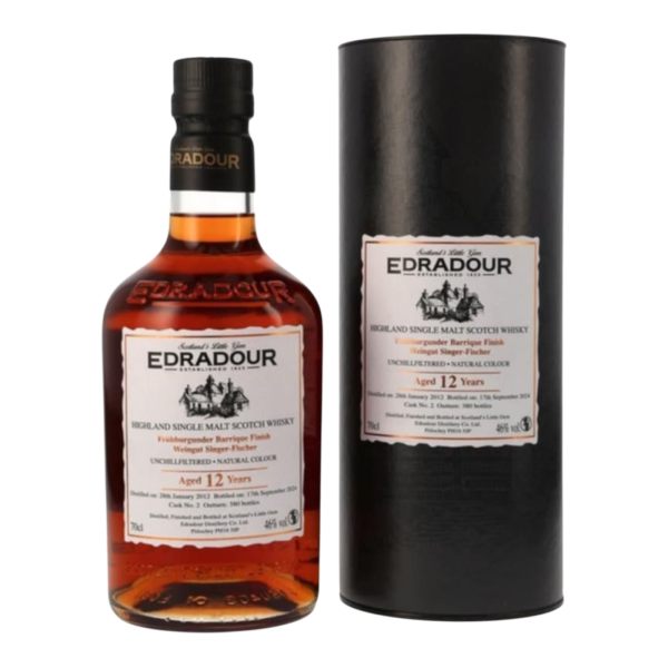Edradour 12 Jahre 2012 2024 Frühburgunder #2 Singer-Fischer 46% 0,7l