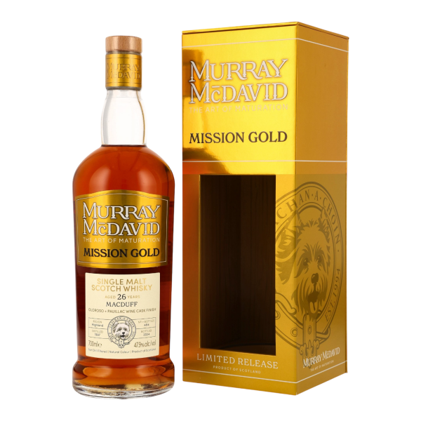 Macduff 26 Jahre 1997 2024 Oloroso Sherry / Pauillac Wine Casks Murray McDavid 47,9% 0,7l