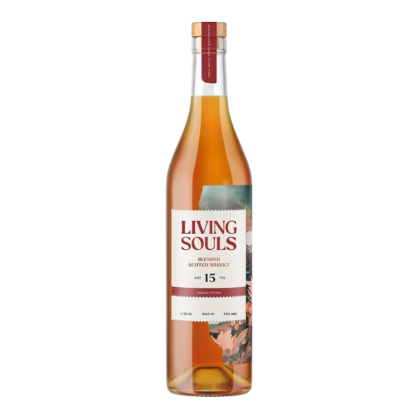 Living Souls 15 Jahre Blended Scotch Whisky Solera System 46% 0,7l