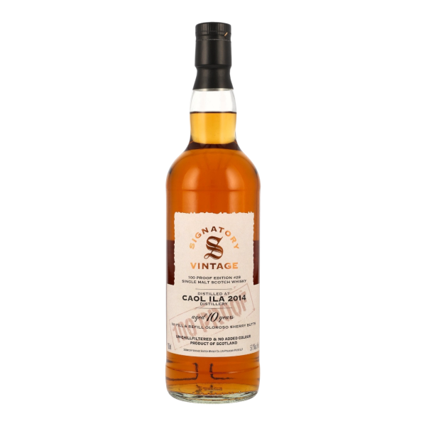 Caol Ila 10 Jahre 2014 2024 100 Proof Edition #28 Signatory 57,1% 0,7l