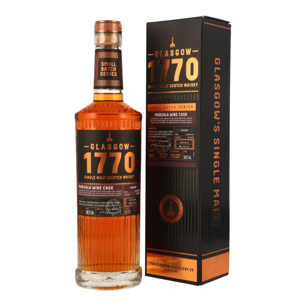 Glasgow 1770 7 Jahre Peated Marsala Wine Cask Small Batch Series #1 60,2% 0,7l