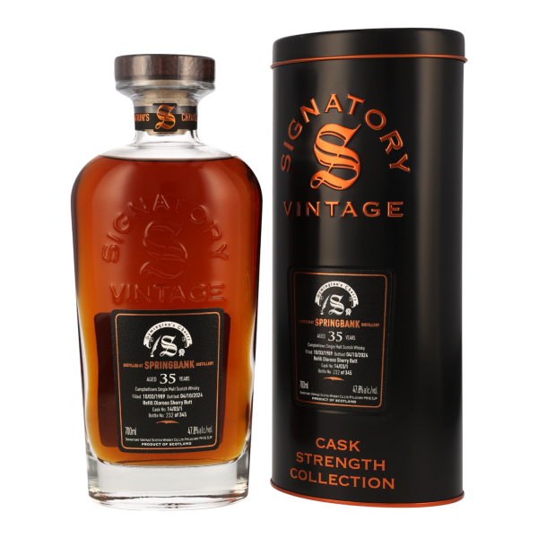 Springbank 35 Jahre 1989 2024 #14/03/1 Symingtons Choice Signatory 47,8% 0,7l