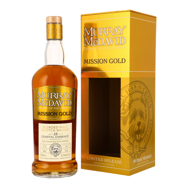 Coastal Embrace 28 Jahre 1995 2024 SXG Diamond Rum Cask #1900127 Murray McDavid 53,3% 0,7l