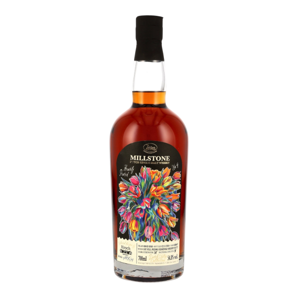 Millstone 6 Jahre 2018 2024 Tulip Collection No.4 Peated First Fill PX Sherry Butt #18B017 Dutch Single Malt 54,8% 0,7l