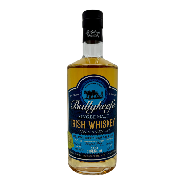 Ballykeefe 2018 2024 Cask Strength Irish Single Malt Ex-Bourbon Cask #153 55,8% 0,7l