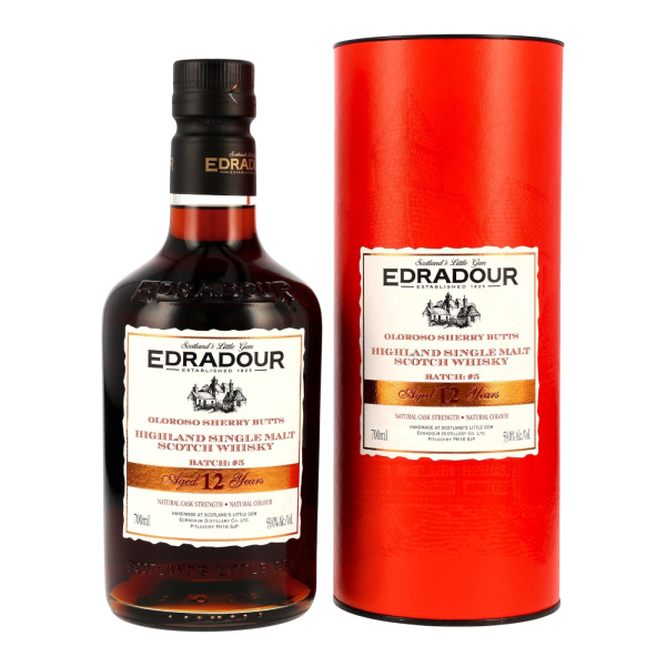 Edradour 12 Jahre 2012 2024 Cask Strength Batch #5 59% 0,7l