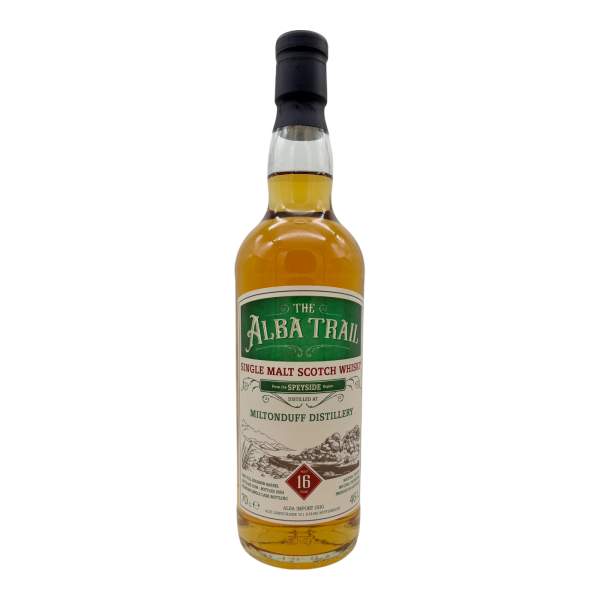 Miltonduff 16 Jahre 2008 2024 First Fill Bourbon Barrel Alba Trail 46% 0,7l