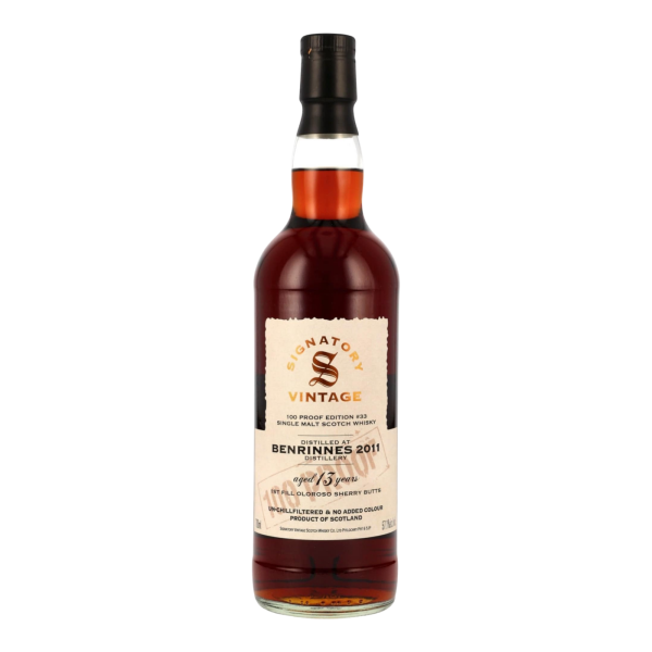 Benrinnes 13 Jahre 2011 2024 100 Proof Edition #33 Signatory 57,1% 0,7l