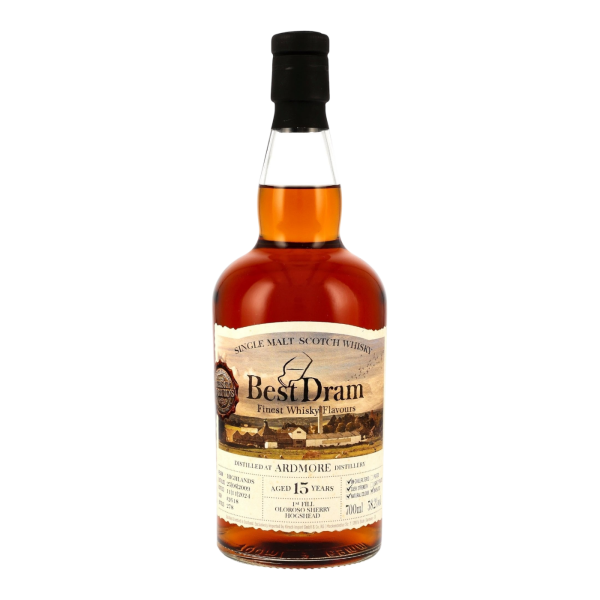 Ardmore 15 Jahre 2009 2024 First Fill Oloroso Hogshead #2618 Best Dram 58,2% 0,7l