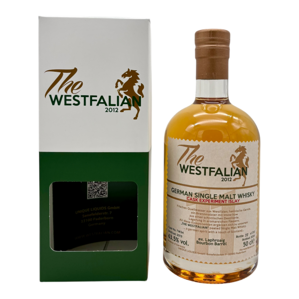 The Westfalian 2013 2024 ex Laphroaig Bourbon Barrel #TW34 German Single Malt Whisky 63,5% 0,5l