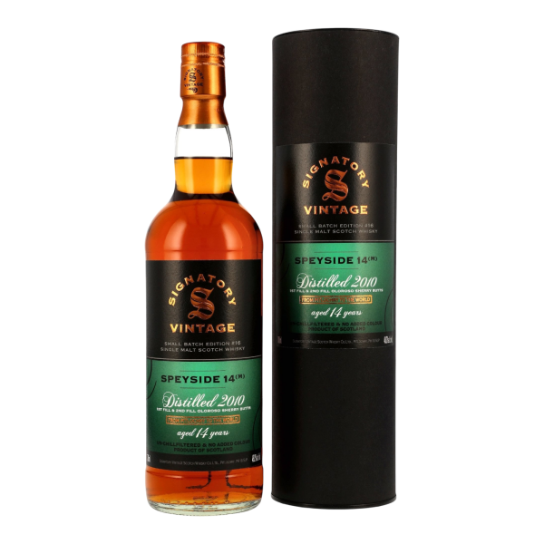 Speyside (M) 14 Jahre 2010 2025 Small Batch Edition #16 Signatory 48,2% 0,7l